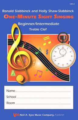 ONE-MINUTE SIGHT SINGING-BEGIN./INT.  9780849742170 Front Cover