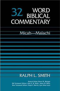 Micah-Malachi  9780849902314 Front Cover