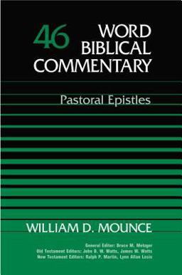 Pastoral Epistles  9780849902451 Front Cover