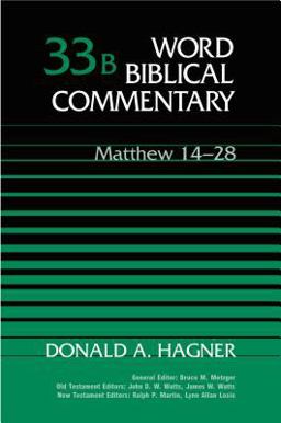 Matthew 14-28  9780849910968 Front Cover