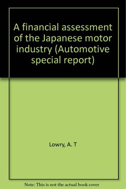 A Financial Assessment of the Japanese Motor Industry
