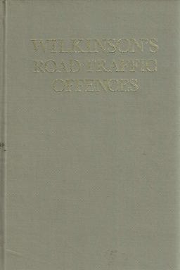 Wilkinson's Road Traffic Offences