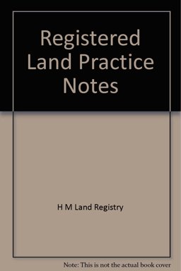 Registered Land Practice Notes