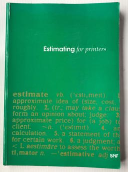 Estimating for Printers