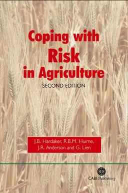 Coping with Risk in Agriculture 2nd 9780851998312 Front Cover