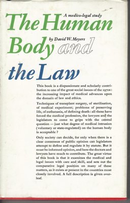 Human Body and the Law