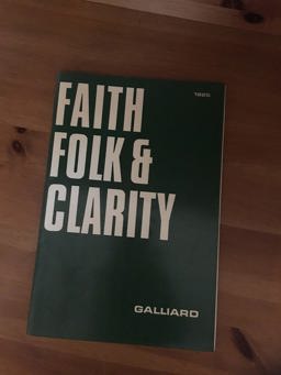 Faith Folk and Clarity