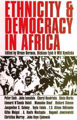 Ethnicity and Democracy in Africa