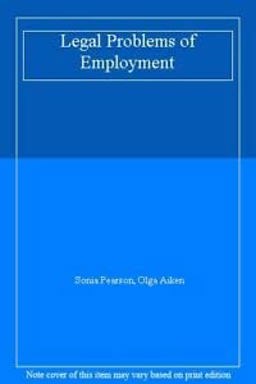 Legal Problems of Employment