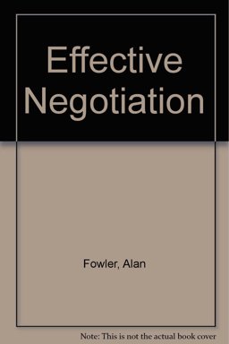 Effective Negotiation