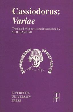 Cassiodorus: Variae  9780853234364 Front Cover