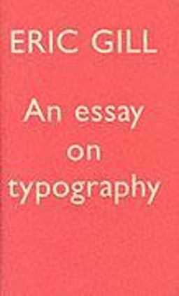 An Essay on Typography