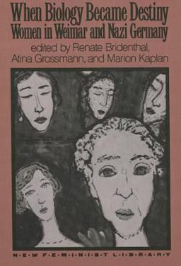 When Biology Became Destiny  9780853456438 Front Cover