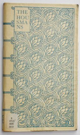 Laurence Housman 1865-1959, Clemence Housman 1861-1955, Alfred Edward Housman 1859-1936