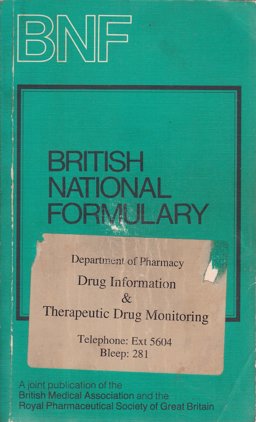 British National Formulary (BNF) 27