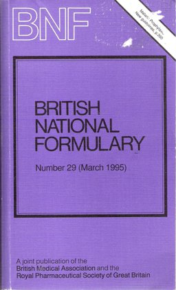 British National Formulary (BNF) 29