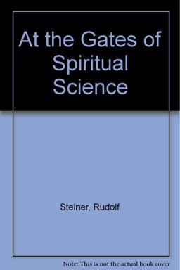At the Gates of Spiritual Science