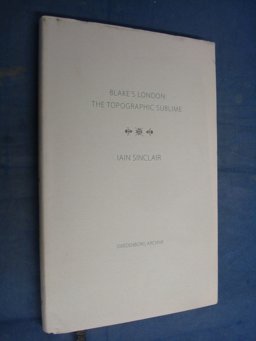 Blake's London: the Topographic Sublime Dec  9780854481705 Front Cover