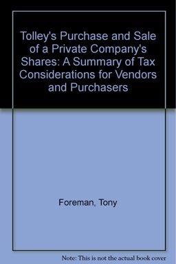 Tolley's Purchase and Sale of a Private Company's Shares