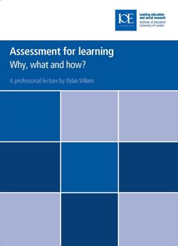 Assessment for Learning