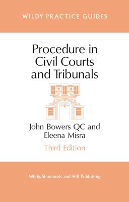 Procedure in Civil Courts and Tribunals Procedure in Civil Courts and Tribunals