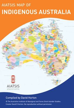 Aboriginal Australia Wall Map: Large
