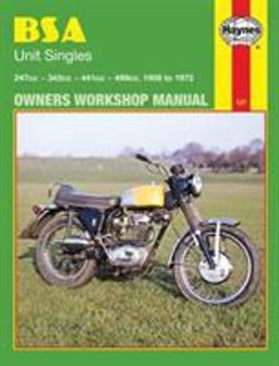 BSA Unit Singles Owners Workshop Manual, No. 127