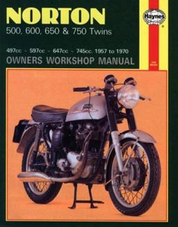 Norton 500, 600, 650 and 750 Twins Owners Workshop Manual, No. 187