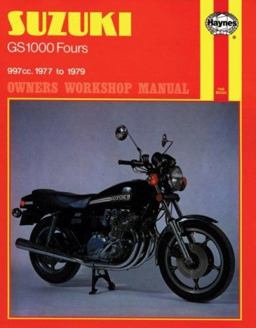Suzuki GS1000 Fours Owners Workshop Manual No. 484