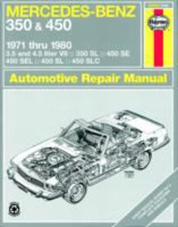 Mercedes-Benz 350 and 450 V8, 1971-1980