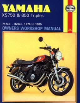 Yamaha XS750 and 850 Triples Owners Workshop Manual