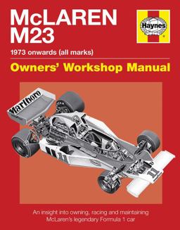 McLaren M23 1973 Onwards All Marks 2013 9780857333124 Front Cover