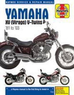 Yamaha XV (Virago) V Twins, 1981-2003  9780857339034 Front Cover