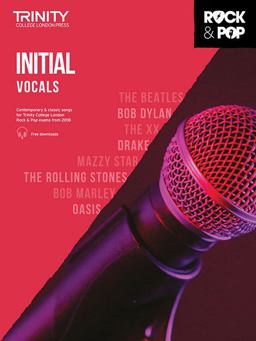 Trinity Rock and Pop 2018 Vocals Book with Online Audio