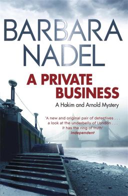 Private Business A Hakim and Arnold Mystery  9780857387769 Front Cover