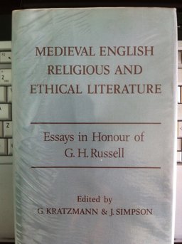 Medieval English Religious and Ethical Literature