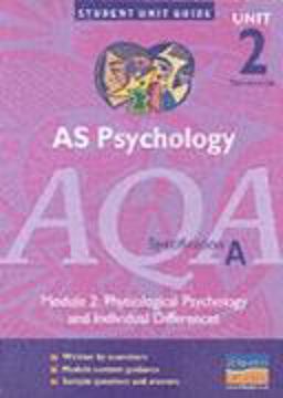 AS Physiological AQA (A) Unit 2