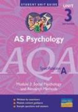 AS Psychology AQA (a) Unit 3 Module 3