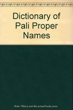 Dictionary of Pali Proper Names
