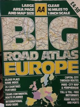 Big Road Atlas of Europe