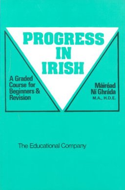 PROGRESS IN IRISH  9780861671595 Front Cover