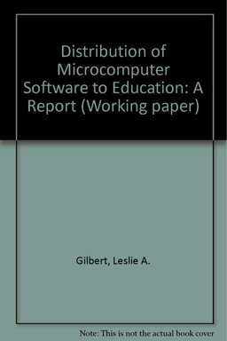 The Distribution of Microcomputer Software to Education