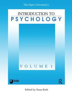 Introduction to Psychology Vol 1  9780863771385 Front Cover