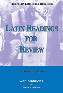Latin Readings for Review Elementary Latin Translation Book 8th 9780865164031 Front Cover