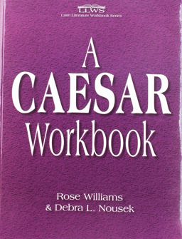 Caesar Workbook 2012 9780865167537 Front Cover