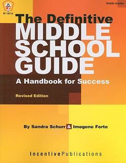 Definitive Middle School Guide A Handbook for Success 2nd 9780865304154 Front Cover