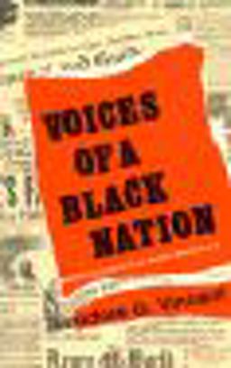 Voices of a Black Nation Political Journalism in the Harlem Renaissance  9780865432031 Front Cover