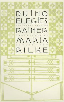 Duino Elegies A Bilingual Edition  9780865476073 Front Cover