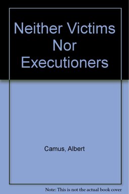 Neither Victims nor Executioners