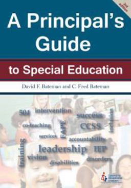 A Principal's Guide to Special Education: Positive Steps for Changing Student Behavior  9780865864795 Front Cover